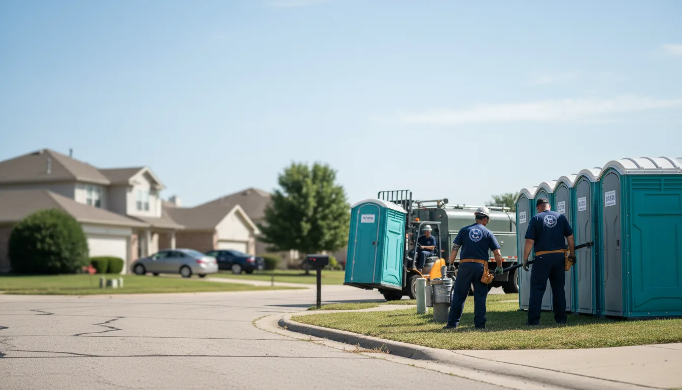 Porta Potty Rental in Raritan, IL near me